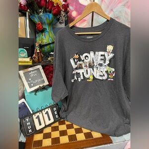 Looney Tunes Shirt Men’s Gray Tee